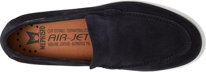 Mephisto Valner Men's Lace Up Wing Tip Shoes Blue : EU 43 (US Men's 9) D - Medium, Leather - Image 2