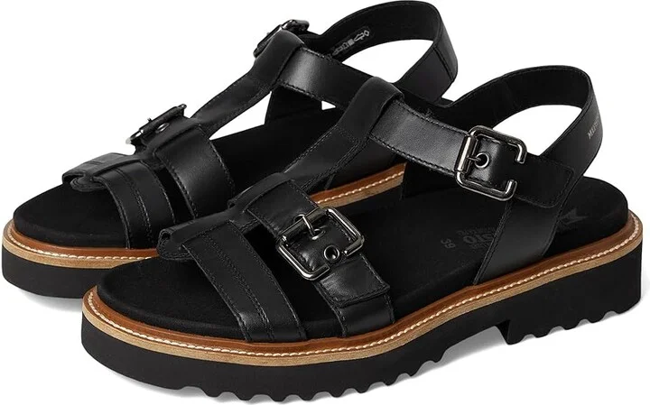 Mephisto Valny Women's Sandals Black : EU 37 (US Women's 7) B - Medium, Leather