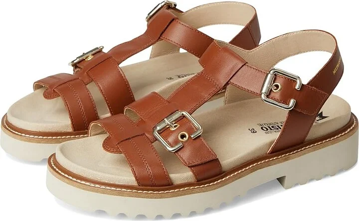 Mephisto Valny Women's Sandals Chili : EU 36 (US Women's 6) B - Medium, Leather