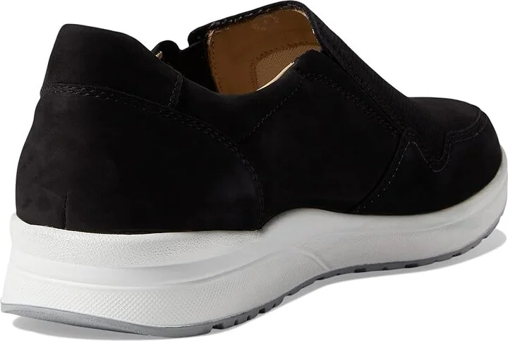 Mephisto Valter Men's Slip on Shoes Black Nubuck : EU 41.5 (US Men's 7.5) D - Medium - Image 4