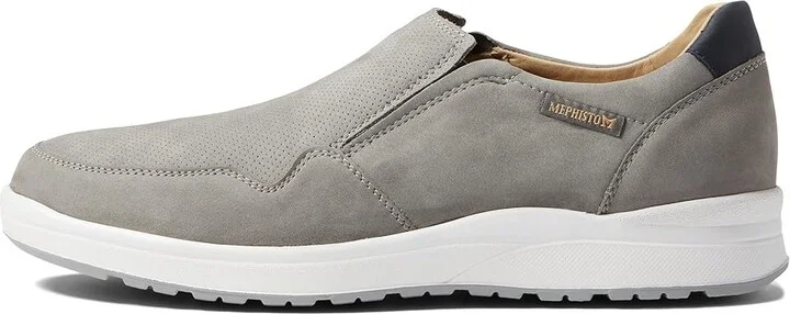 Mephisto Valter Men's Slip on Shoes Light Grey Nomad : EU 40.5 (US Men's 6.5) D - Medium, Leather - Image 6