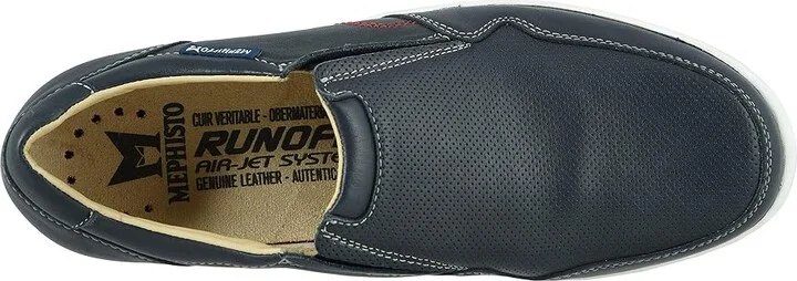 Mephisto Valter Men's Slip on Shoes Navy Randy : EU 40 (US Men's 6) D - Medium, Leather - Image 3