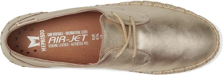 Mephisto Voleta Women's Shoes Gold Charm : EU 36 (US Women's 6) B - Medium, Leather - Image 2