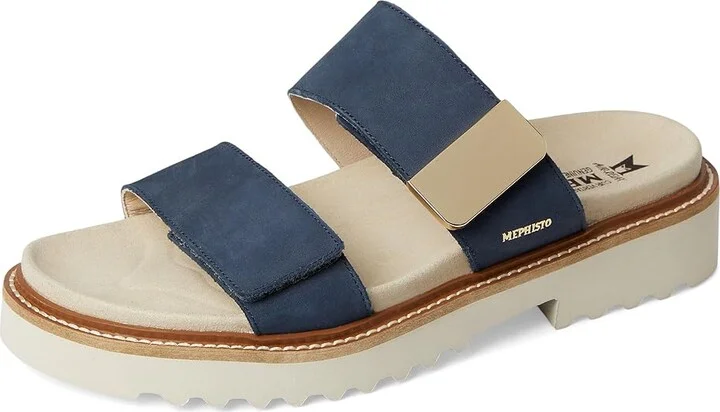Mephisto Vonny Women's Sandals Jeans Blue : EU 36 (US Women's 6) B - Medium, Leather - Image 5