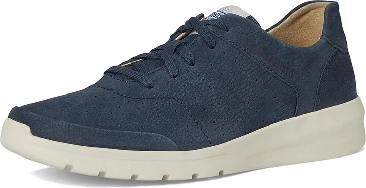 Mephisto Waren Men's Lace-up Boots Jeans Blue : EU 45.5 (US Men's 11.5) D - Medium, Leather - Image 5