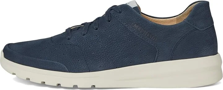 Mephisto Waren Men's Lace-up Boots Jeans Blue : EU 45.5 (US Men's 11.5) D - Medium, Leather - Image 6