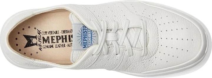 Mephisto Waren Men's Lace-up Boots White Oregon : EU 44 (US Men's 10) D - Medium, Leather - Image 2