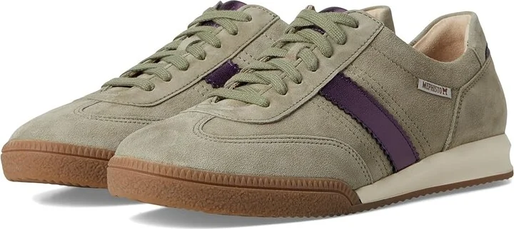 Mephisto Witney Women's Shoes Light Khaki : EU 36.5 (US Women's 6.5) B - Medium, Leather