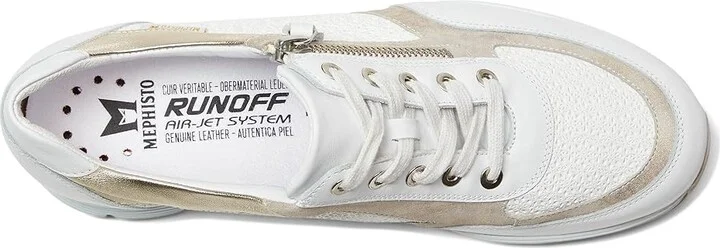 Mephisto Ylona Women's Shoes White Softy : EU 37 (US Women's 7) B - Medium, Leather/Suede - Image 2