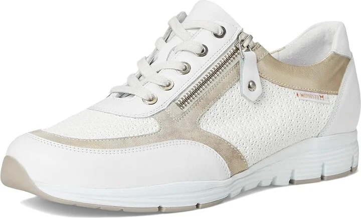 Mephisto Ylona Women's Shoes White Softy : EU 37 (US Women's 7) B - Medium, Leather/Suede - Image 5