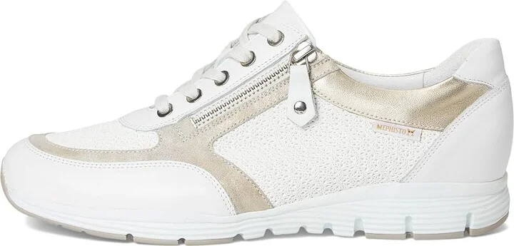 Mephisto Ylona Women's Shoes White Softy : EU 37 (US Women's 7) B - Medium, Leather/Suede - Image 6