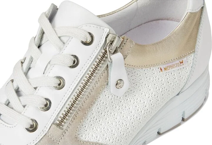 Mephisto Ylona Women's Shoes White Softy : EU 37 (US Women's 7) B - Medium, Leather/Suede - Image 7