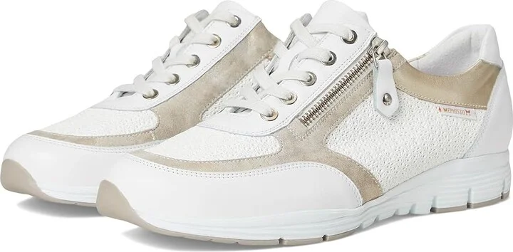 Mephisto Ylona Women's Shoes White Softy : EU 37 (US Women's 7) B - Medium, Leather/Suede