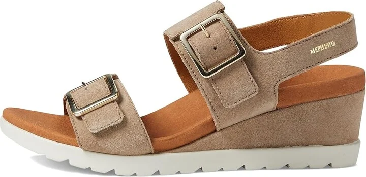 Mephisto Ysabel Women's Sandals Taupe : EU 41 (US Women's 11) B - Medium, Leather - Image 5