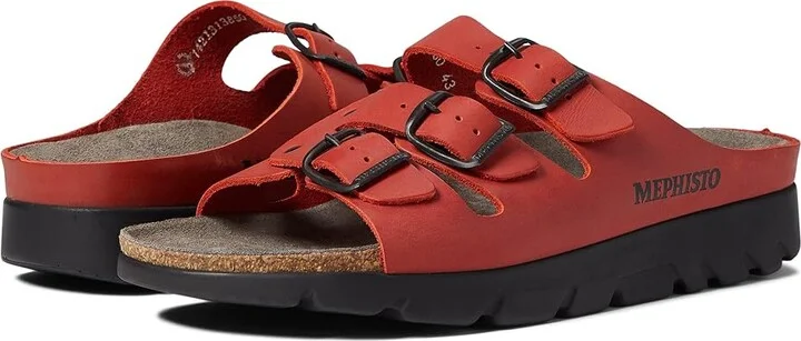 Red Scratch Leather