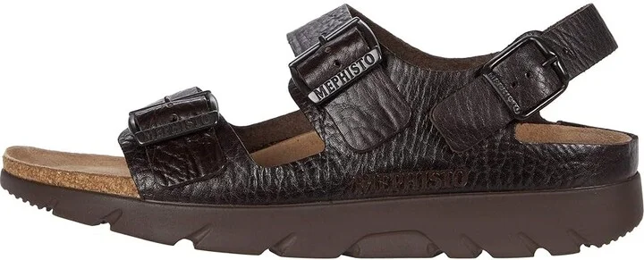 Mephisto Zeus Men's Shoes Dark Brown Buffalo : EU 41 (US Men's 7) D - Medium, Leather - Image 7