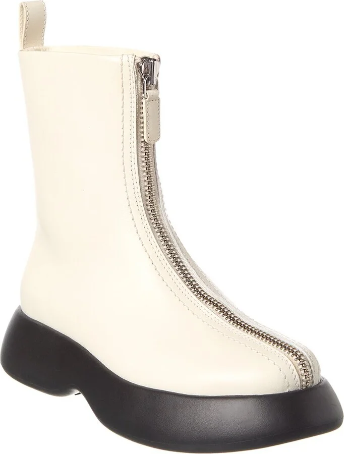 Mercer Zip Leather Combat Boot