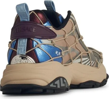 'mercury' Multicolor Polyester Sneakers - Image 3