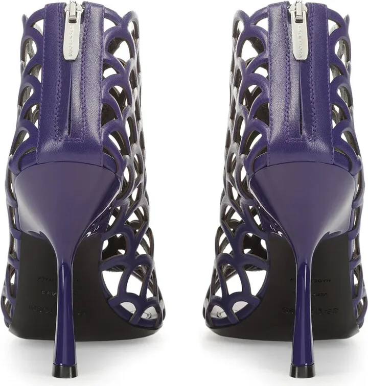 Mermaid leather cage sandals - Image 3