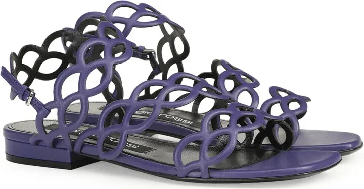 Mermaid leather sandals - Image 2