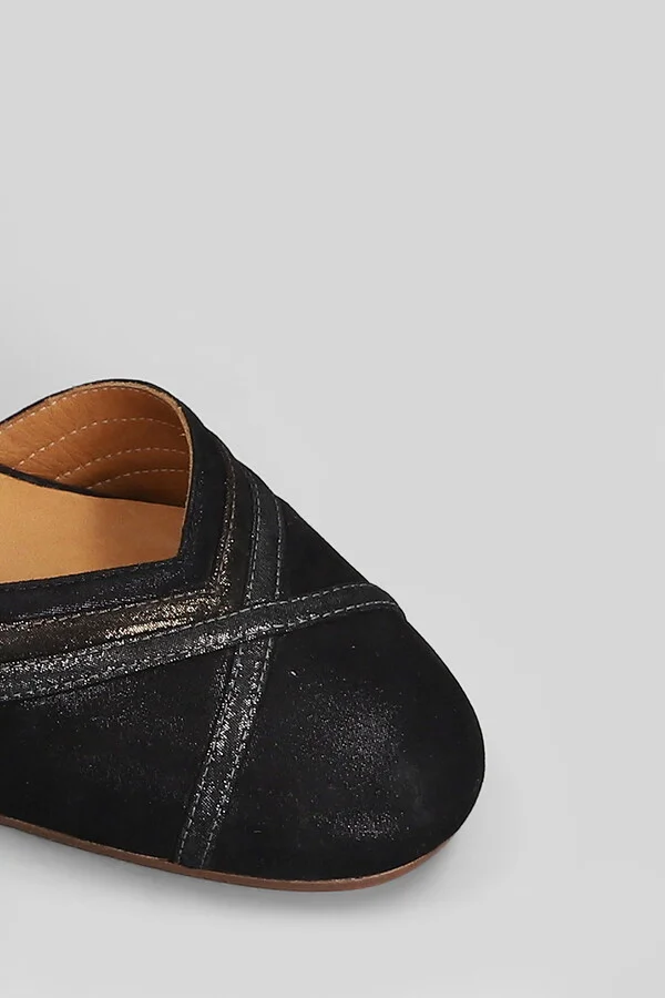 Merman Pumps In Black Leather - Image 5