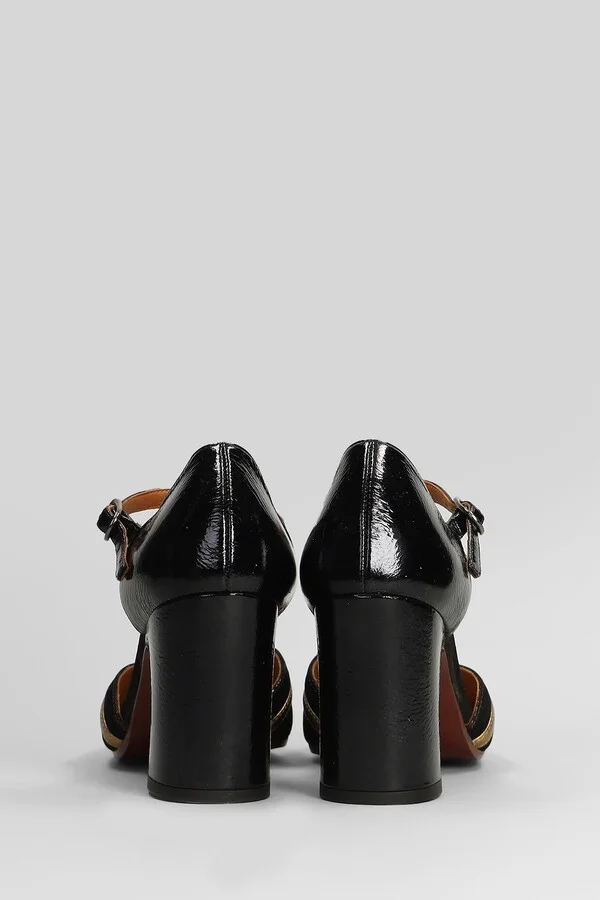 Merman Pumps In Bronze Leather - Image 4