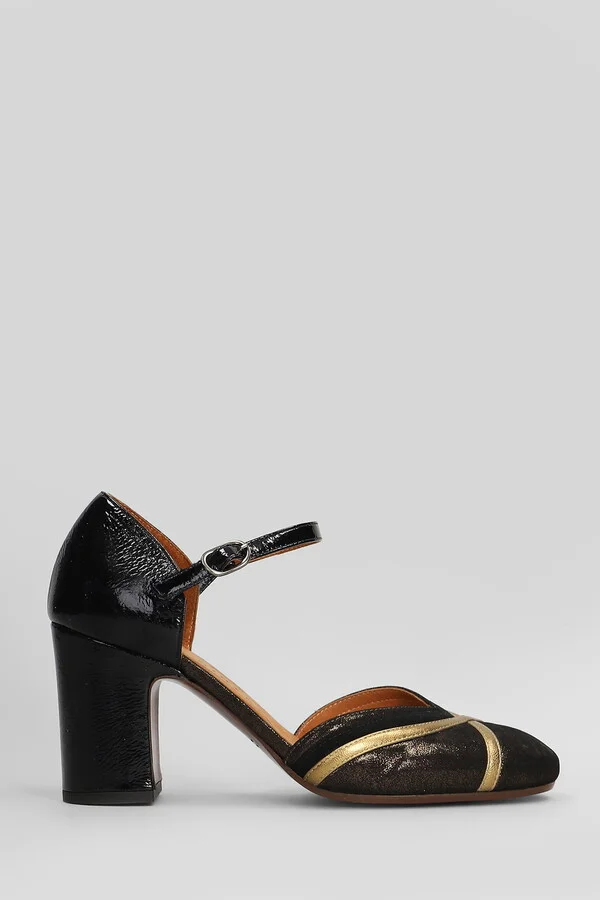 Merman Pumps In Bronze Leather
