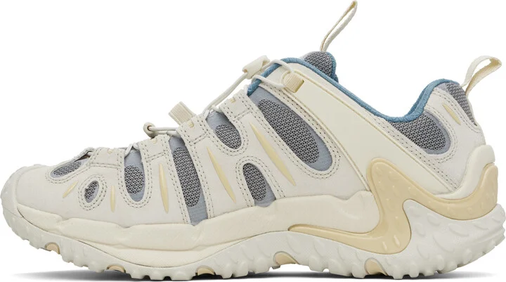 Merrell 1TRL Beige & Blue Cham Redux 1TRL Sneakers - Image 3