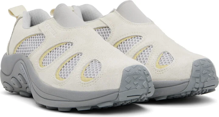 Merrell 1TRL Beige & Gray Jungle Moc Evo Vent 1TRL Sneakers - Image 4