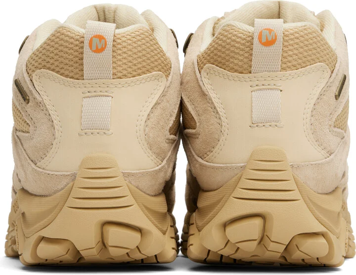 Merrell 1TRL Beige Moab 3 Mid Waterproof Boots - Image 2