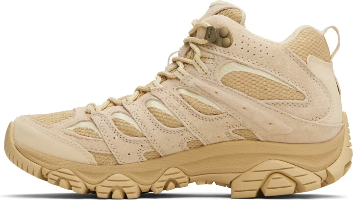 Merrell 1TRL Beige Moab 3 Mid Waterproof Boots - Image 3