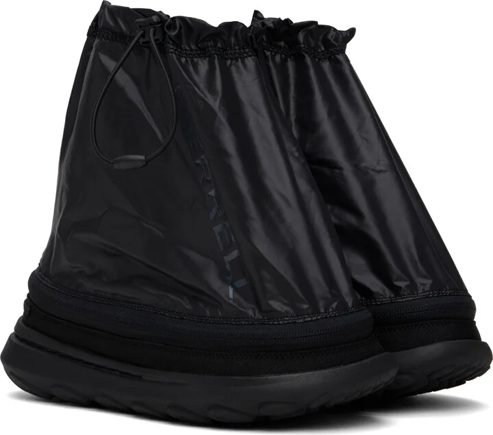 Merrell 1TRL Black Hut Moc 2 Packable Zip Off Loafers - Image 5