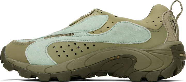 Merrell 1TRL Blue & Green Moc Speed Streak Evo Sneakers - Image 3