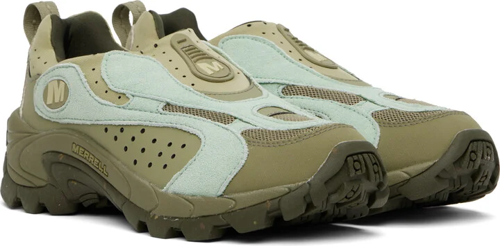 Merrell 1TRL Blue & Green Moc Speed Streak Evo Sneakers - Image 4