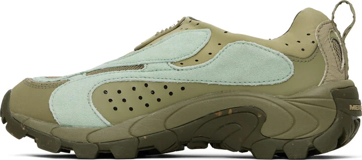 Merrell 1TRL Blue & Green Moc Speed Streak Evo Sneakers - Image 3