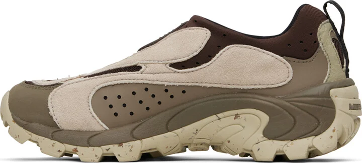 Merrell 1TRL Brown & Beige Moc Speed Streak Evo Sneakers - Image 3