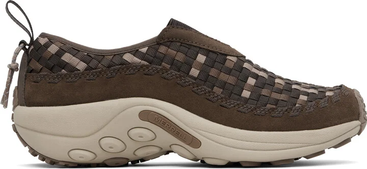 Merrell 1TRL Brown Jungle Moc EVO Woven SE Sneakers