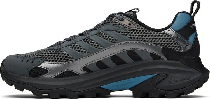Merrell 1TRL Gray & Black Moab Speed 2 Vent 2K SE Sneakers - Image 3