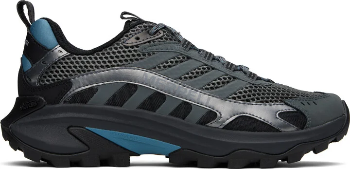 Merrell 1TRL Gray & Black Moab Speed 2 Vent 2K SE Sneakers