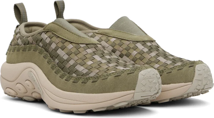 Merrell 1TRL Green Jungle Moc EVO Woven SE Sneakers - Image 4