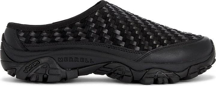 Merrell 1TRL Moab 2 Slide Ltr Woven Sneakers in Black