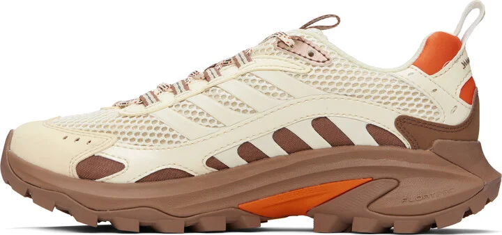 Merrell 1TRL Off-White & Brown Moab Speed 2 Vent 2K Sneakers - Image 3