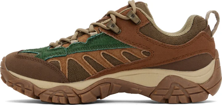 Merrell 1TRL Tan & Brown Moab 2 Mesa Luxe Eco Sneakers - Image 3