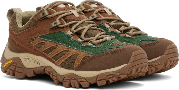 Merrell 1TRL Tan & Brown Moab 2 Mesa Luxe Eco Sneakers - Image 4