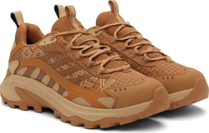 Merrell 1TRL Tan Moab Speed 2 GORE-TEX BL Sneakers - Image 4