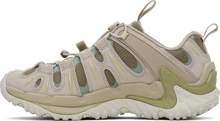 Merrell 1TRL Taupe & Green Cham Redux Sneakers - Image 3
