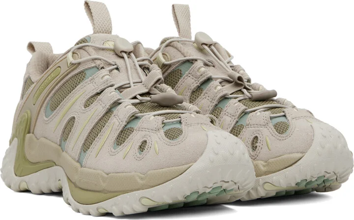 Merrell 1TRL Taupe & Green Cham Redux Sneakers - Image 4