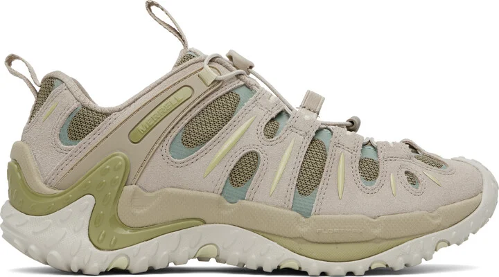 Merrell 1TRL Taupe & Green Cham Redux Sneakers