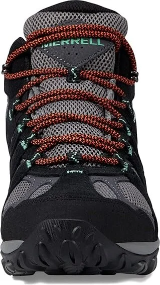 Merrell Accentor 3 Mid Men's Shoes Black/Charcoal : 11 M, Textile/Leather - Image 2