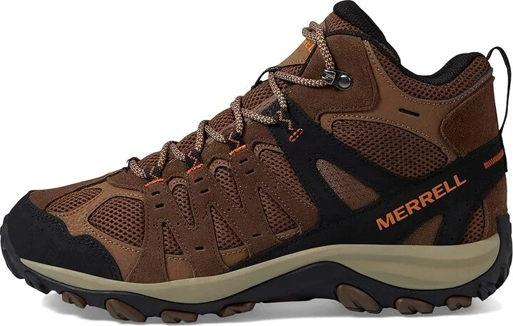 Merrell Accentor 3 Mid Men's Shoes Earth : 10 M, Textile/Leather - Image 5